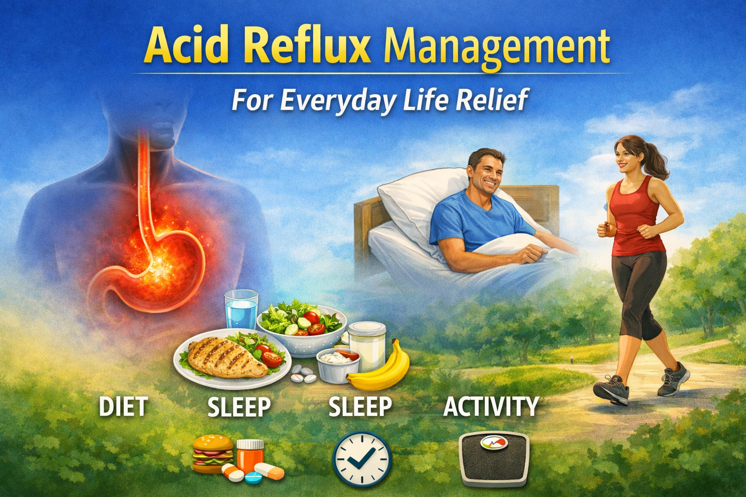 Acid Reflux Management For Everyday Life Relief