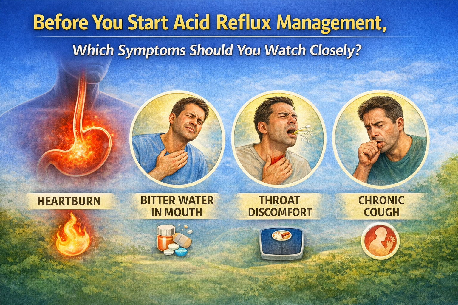 Before You Start Acid Reflux Management, Which Symptoms Should You Watch Closely