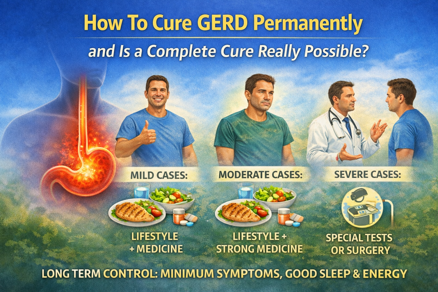 How To Cure GERD Permanently and Is a Complete Cure Really Possible