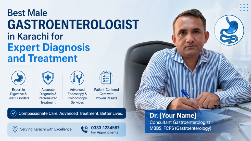 Best Male Gastroenterologist in Karachi