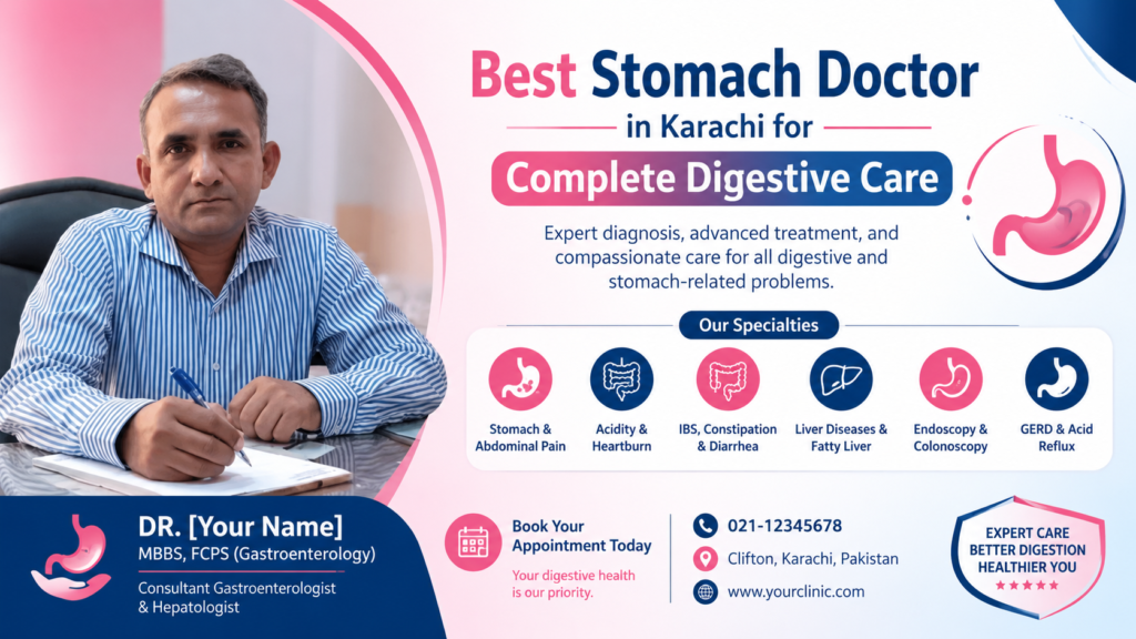 Best Stomach Doctor in Karachi