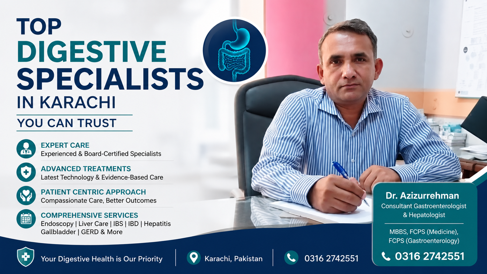 Digestive Specialist in Karachi