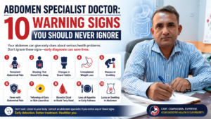Abdomen Specialist Doctor for Lasting Relief