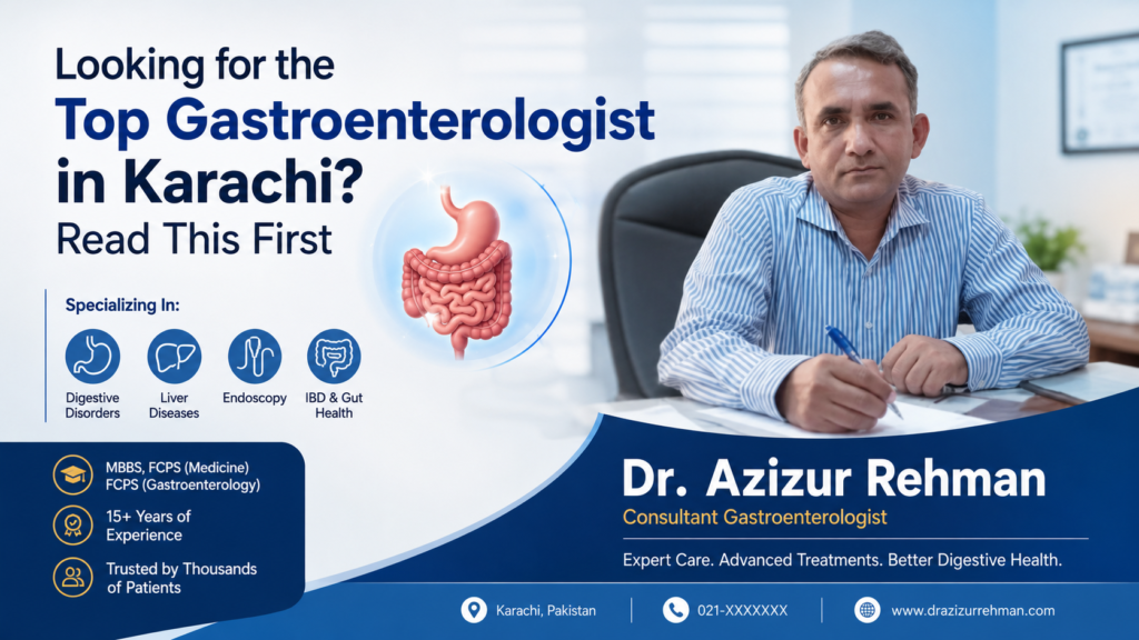 Top Gastroenterologist in Karachi