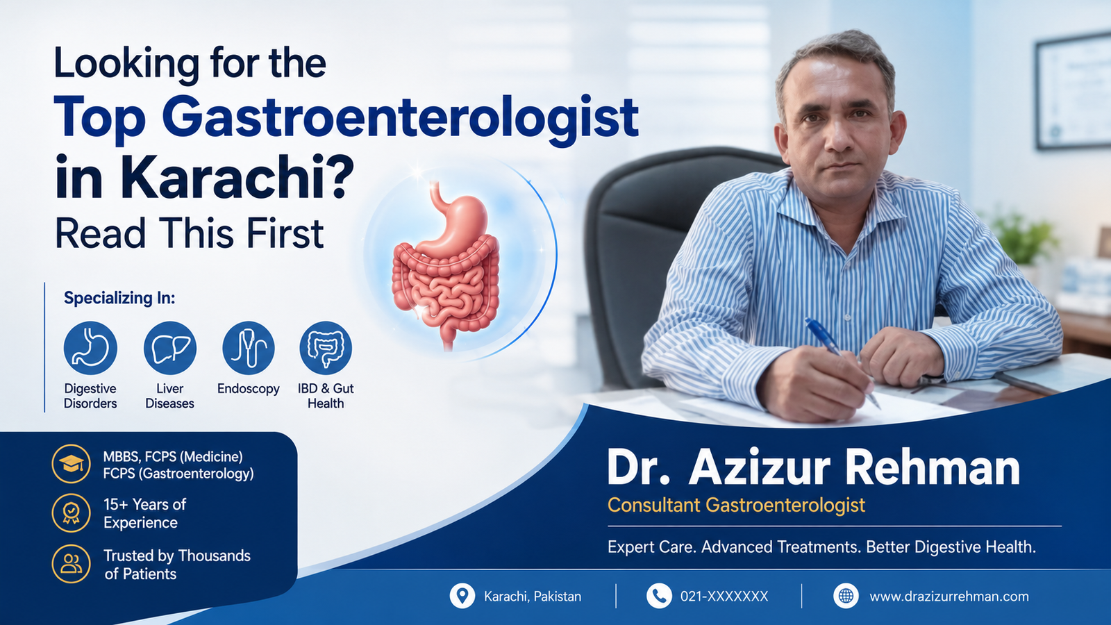 Top Gastroenterologist in Karachi