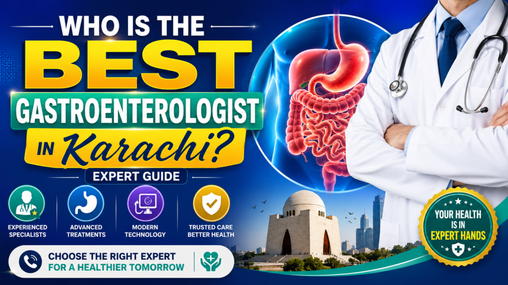 Who Is the Best Gastroenterologist in Karachi?