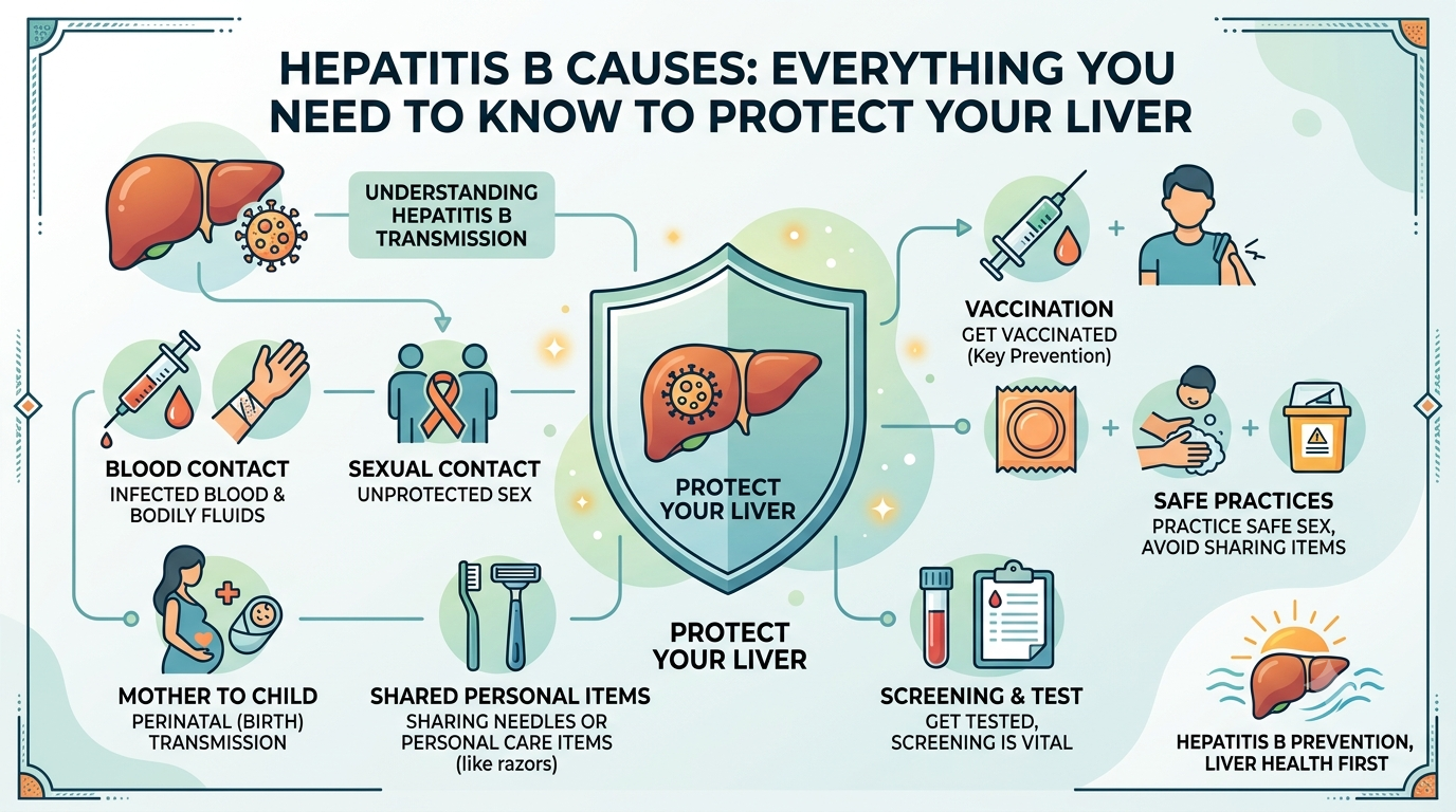 Hepatitis B Causes