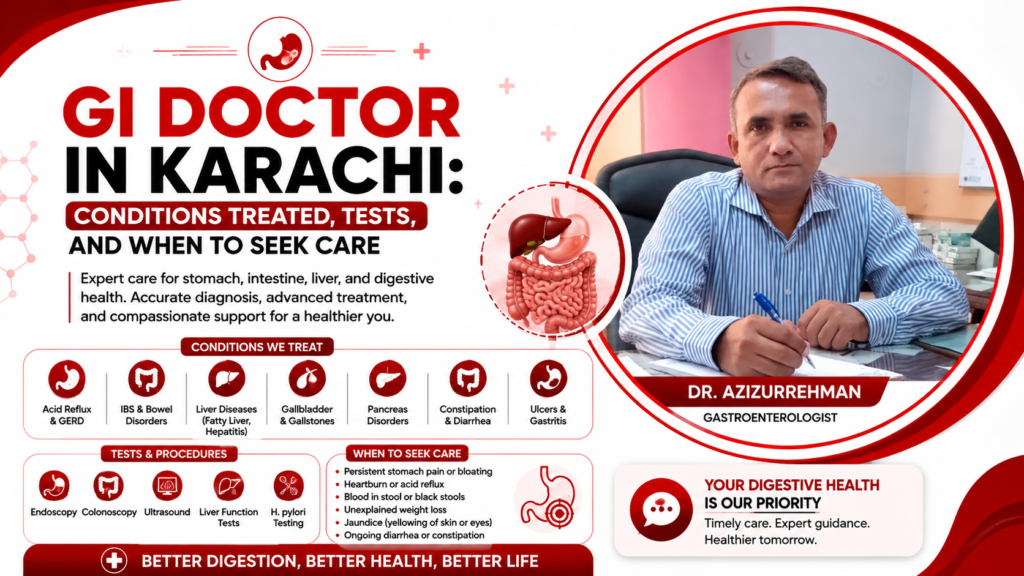 GI Doctor in Karachi