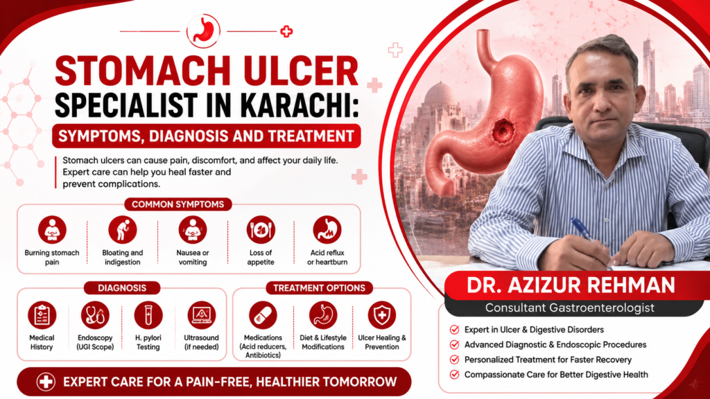 Stomach Ulcer Specialist in Karachi