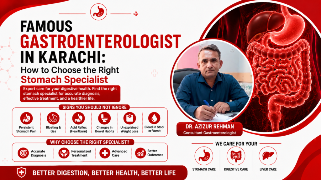 Famous Gastroenterologist in Karachi