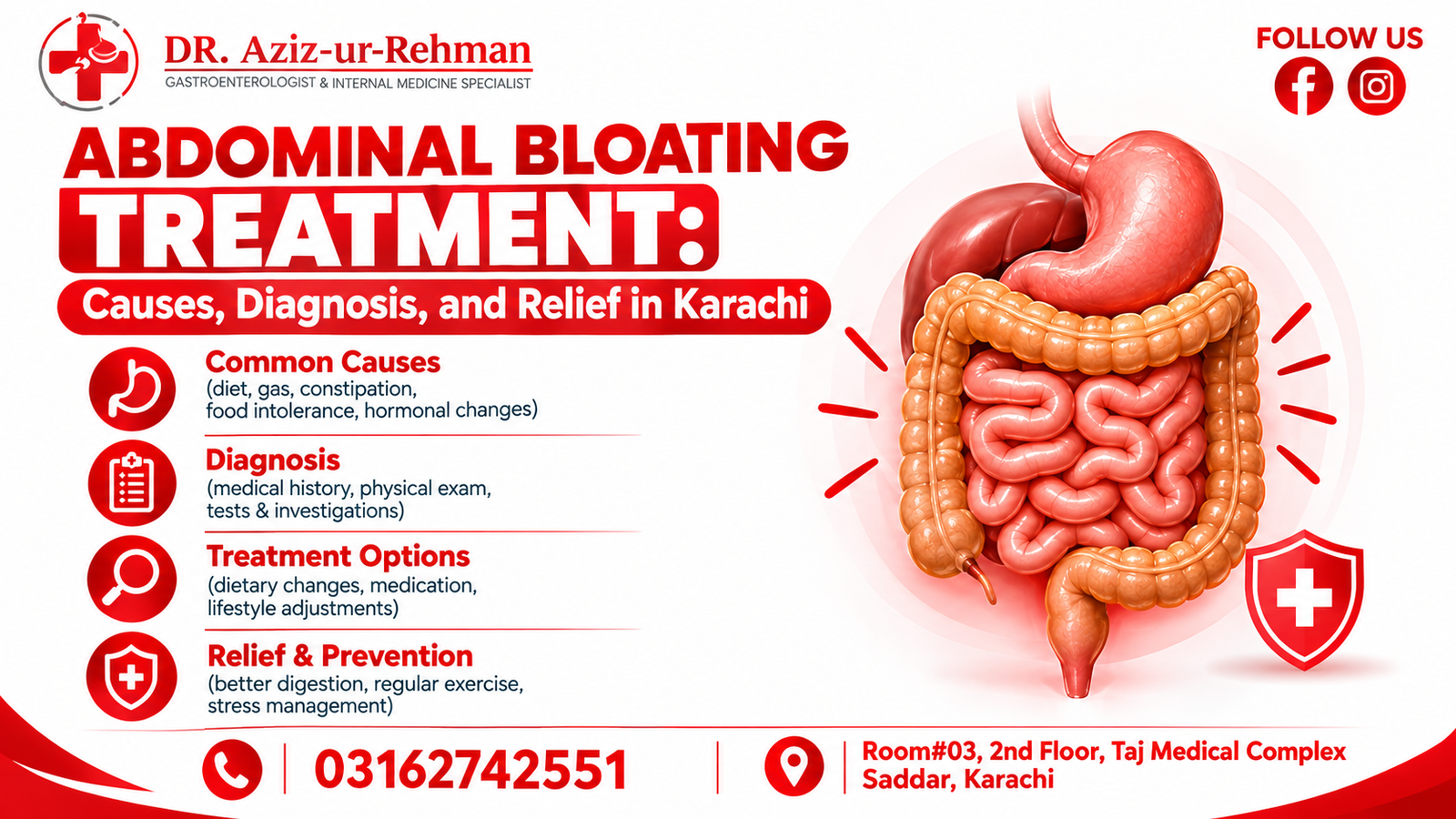 Abdominal Bloating Treatment